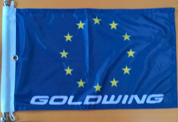Europa-Goldwing 40 x 26 cm. für Fahnenstangen 678-016 (Adler) und 678-016 B ( Kugel)